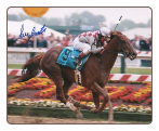 Funny Cide Preakness Stakes 8x10 Signed