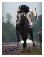 Holy Bull 1994 Travers Stakes 8x10 Photo Signed