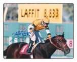 Laffit Pincay Jr. Record Breaking Signed Photo