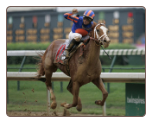 Rags to Riches 2007 Kentucky Oaks Finish Photo